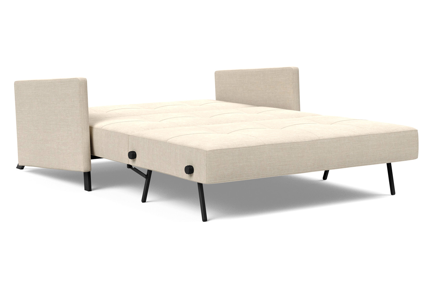 Innovation Living Cubed Full Size Sofa Bed with Arms - 586 Phobos Latte