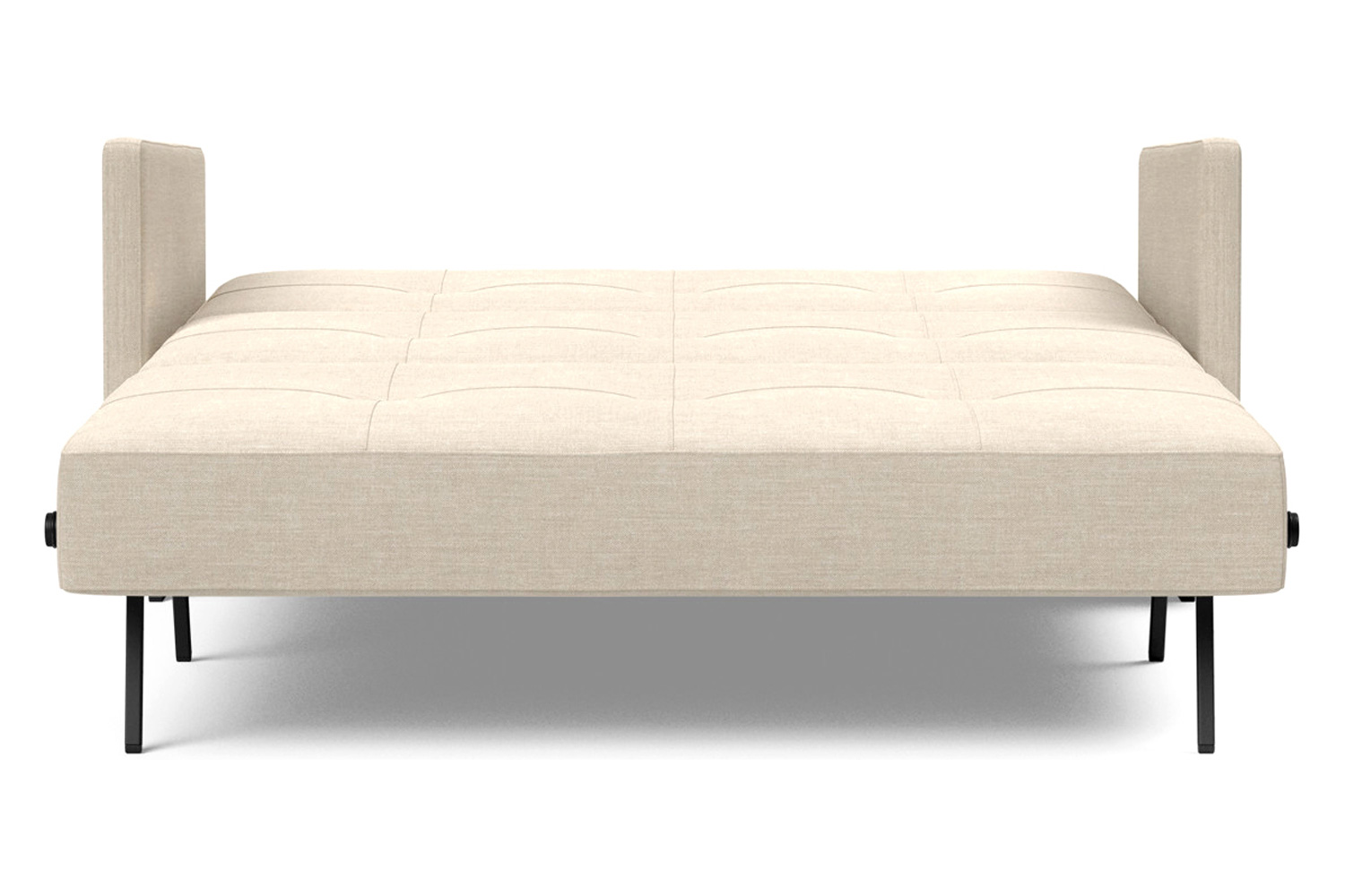 Innovation Living Cubed Full Size Sofa Bed with Arms - 586 Phobos Latte
