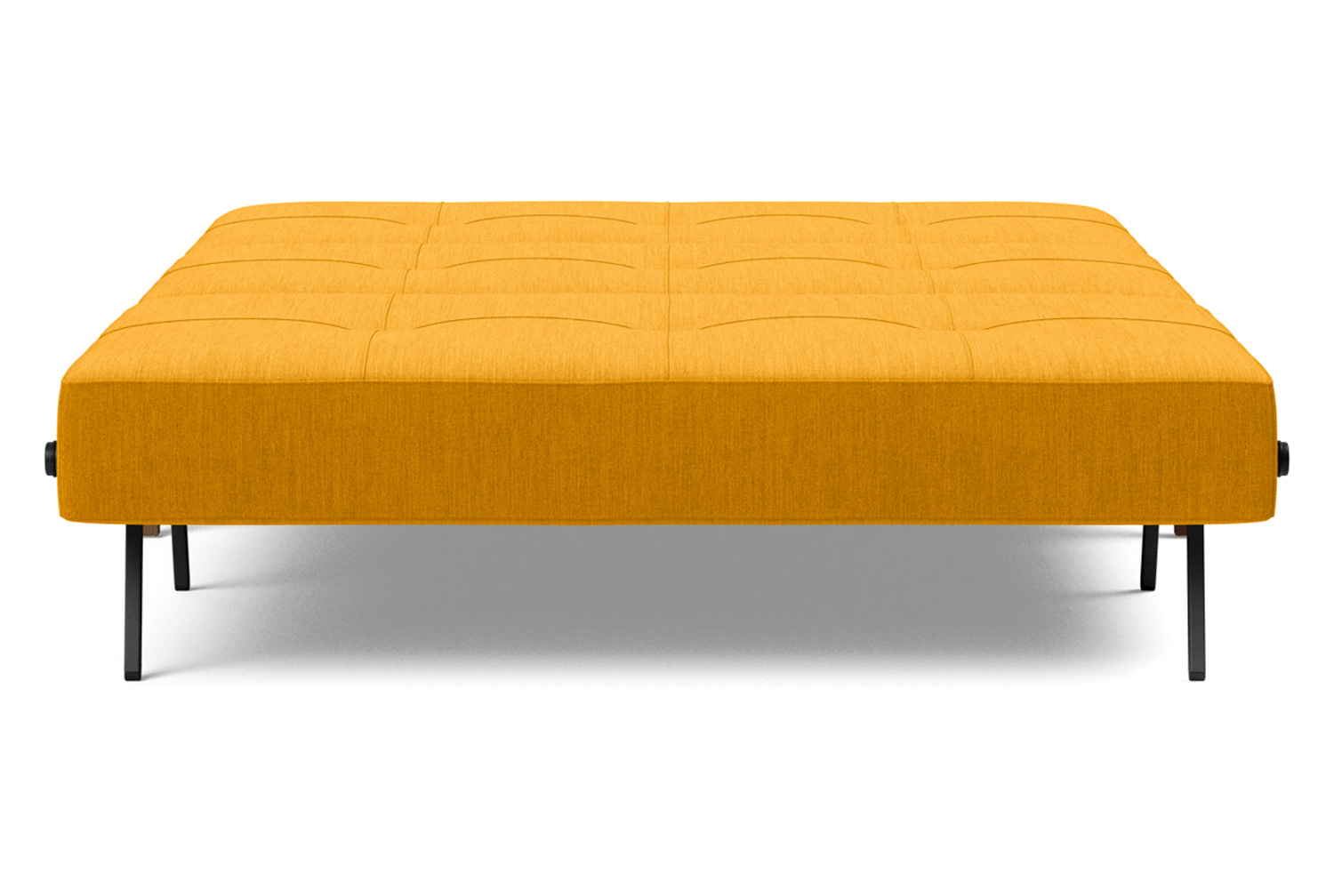 Innovation Living Cubed Full Size Sofa Bed with Dark Wood Legs - 507 Elegance Burned Curry