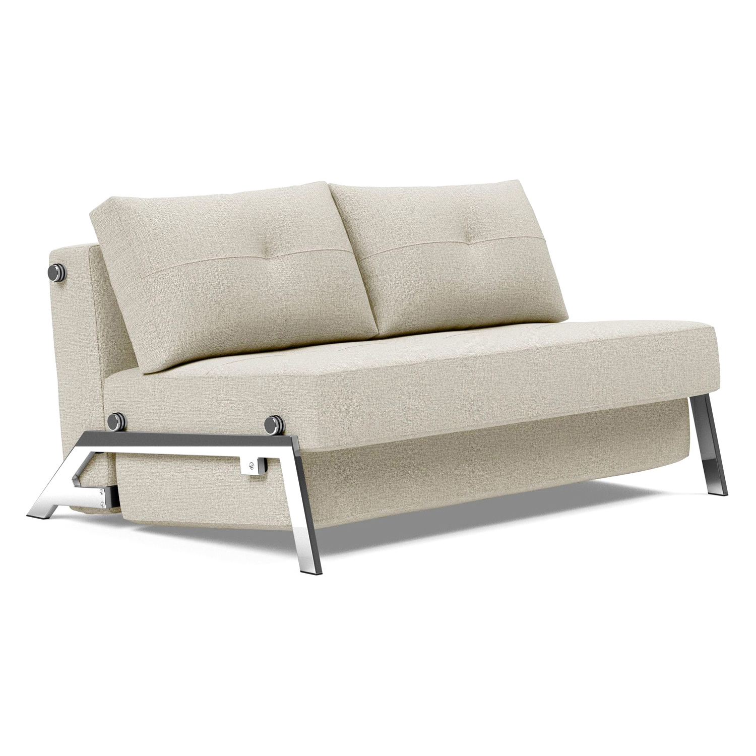Innovation Living - Cubed Full Size Sofa Bed with Chrome legs