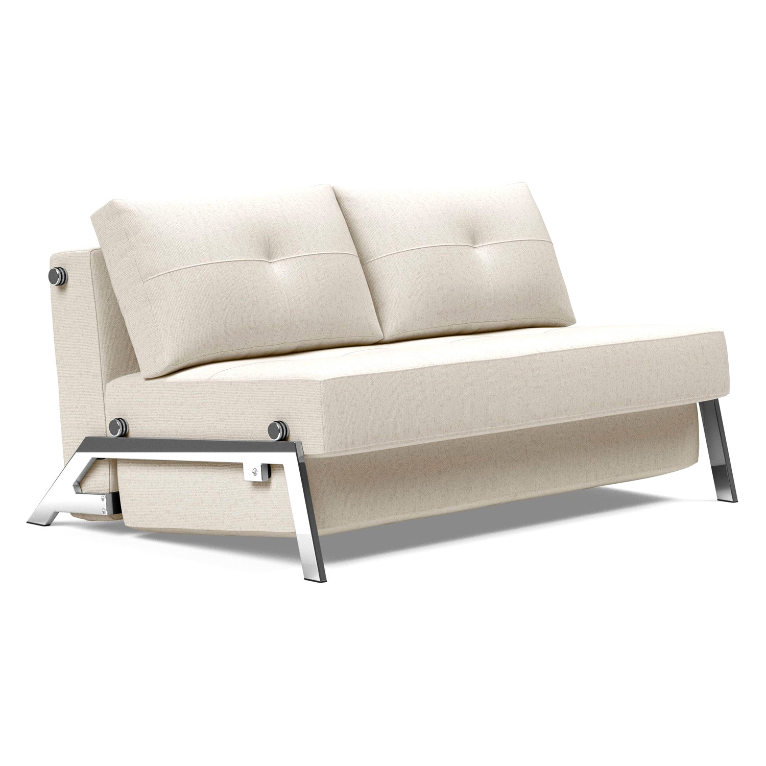 Innovation Living - Cubed Full Size Sofa Bed with Chrome legs
