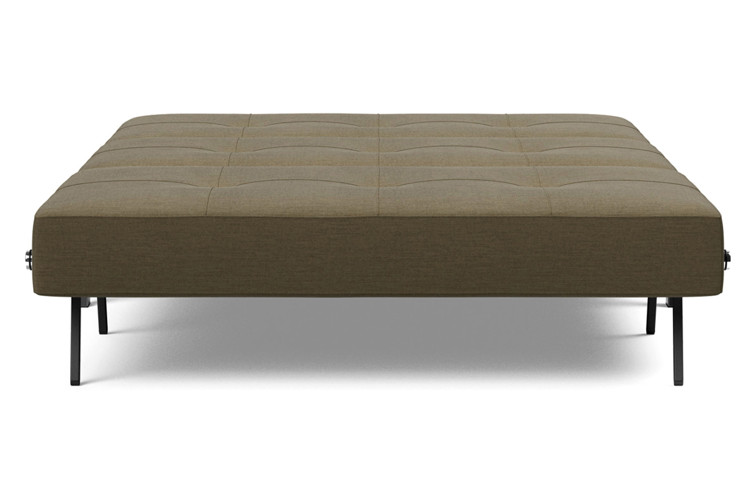 Innovation Living Cubed Full Size Sofa Bed with Chrome legs - 575 Vivus Dusty Olive