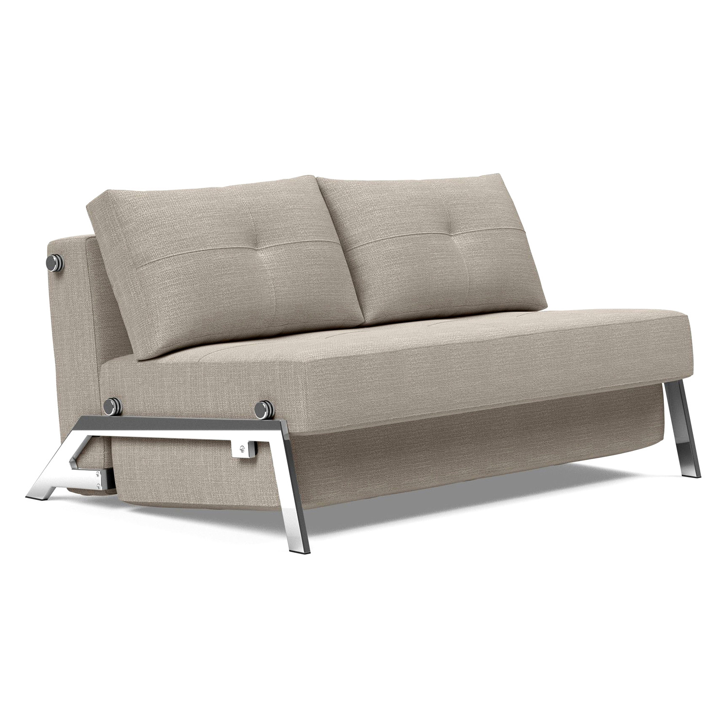 Innovation Living - Cubed Full Size Sofa Bed with Chrome legs