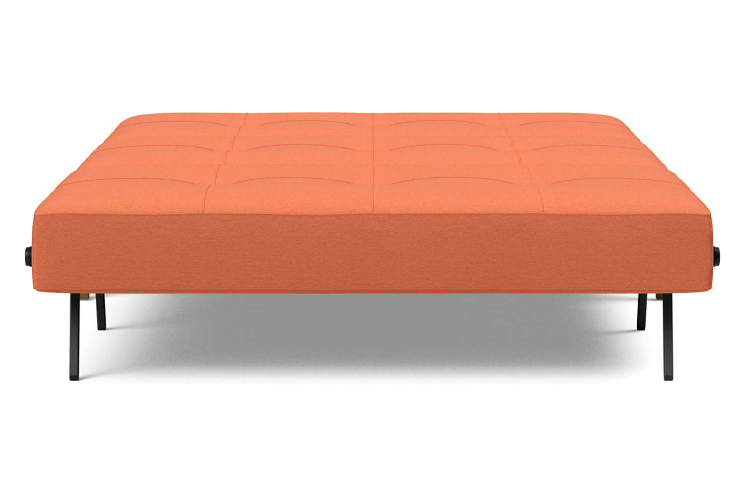 Innovation Living Cubed Full Size Sofa Bed with Dark Wood Legs - 581 Argus Rust