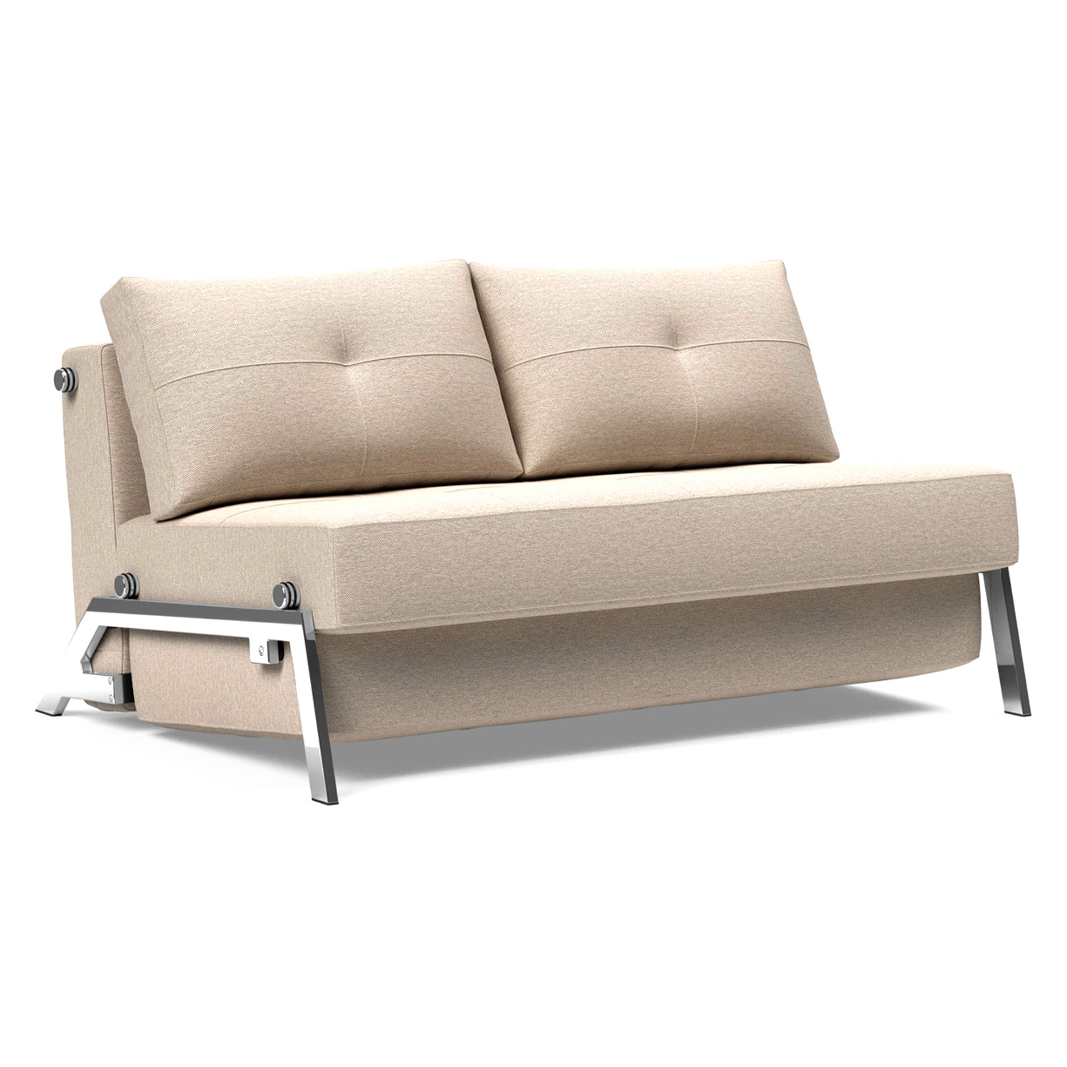 Innovation Living - Cubed Full Size Sofa Bed with Chrome legs