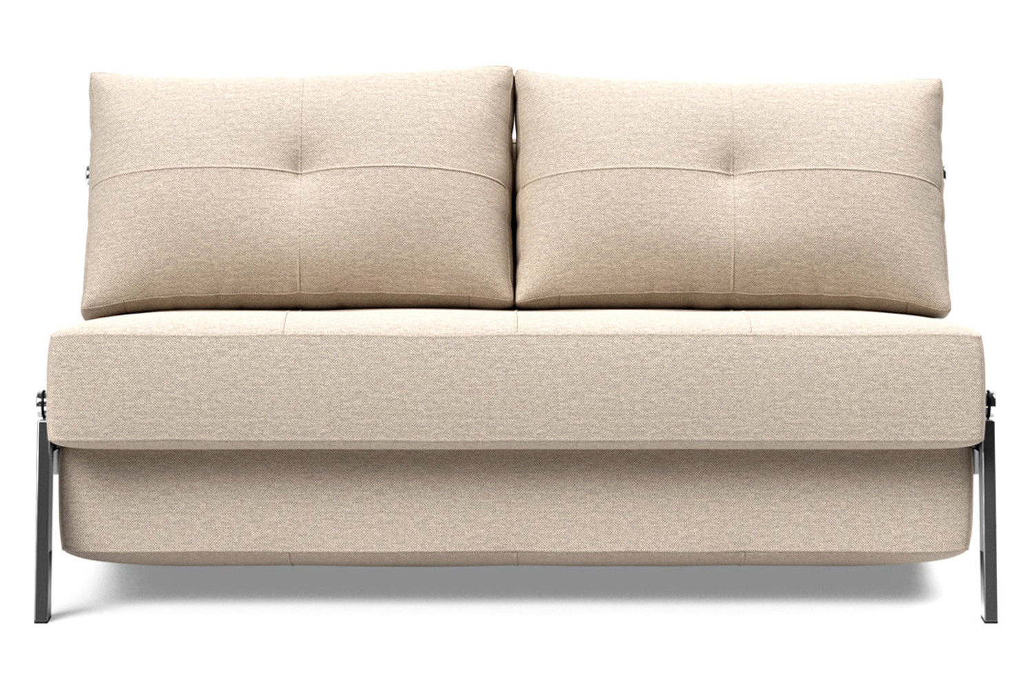 Innovation Living Cubed Full Size Sofa Bed with Chrome legs - 584 Argus Natural