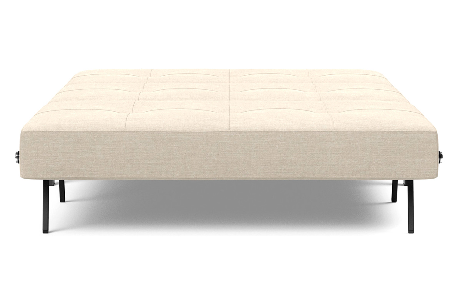 Innovation Living Cubed Full Size Sofa Bed with Chrome legs - 586 Phobos Latte