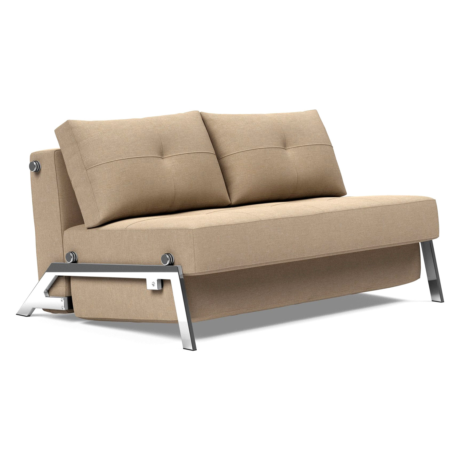 Innovation Living - Cubed Full Size Sofa Bed with Chrome legs