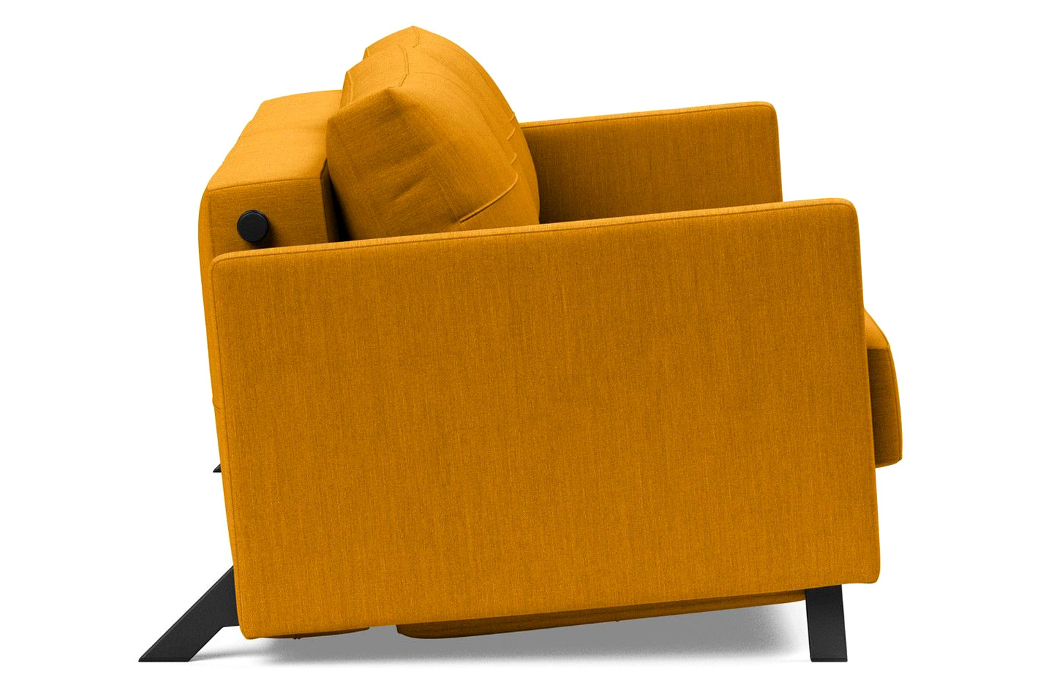 Innovation Living Cubed Queen Size Sofa Bed with Arms - 507 Elegance Burned Curry
