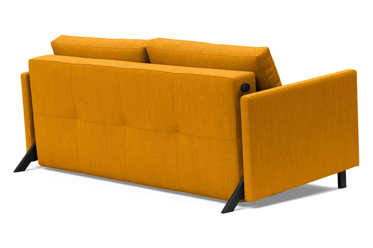 Innovation Living Cubed Queen Size Sofa Bed with Arms - 507 Elegance Burned Curry