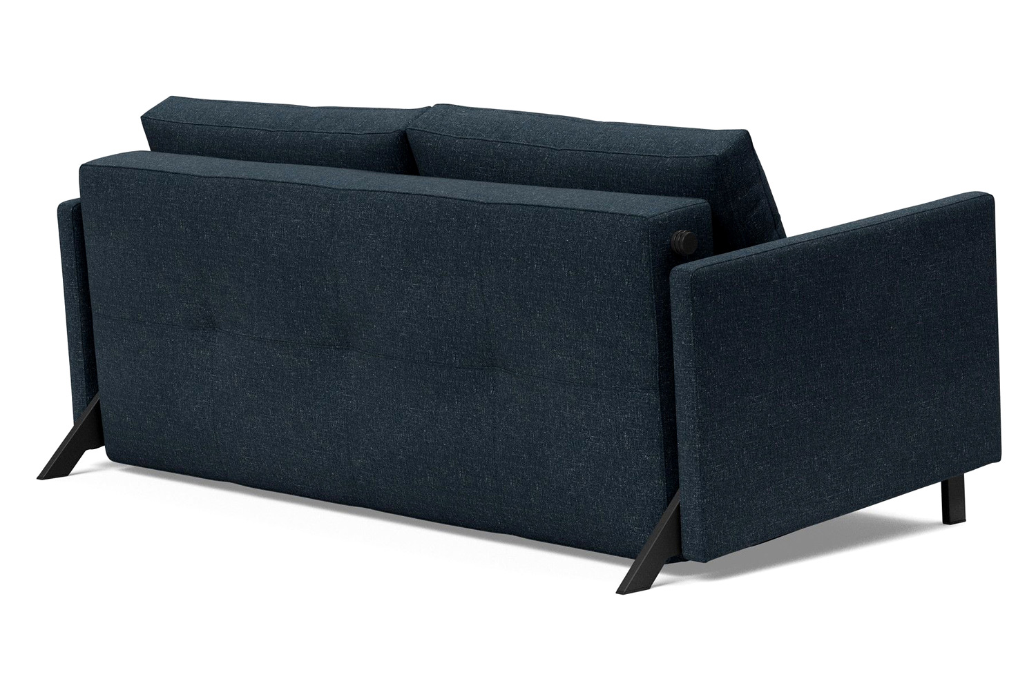 Innovation Living Cubed Queen Size Sofa Bed with Arms - 515 Nist Blue