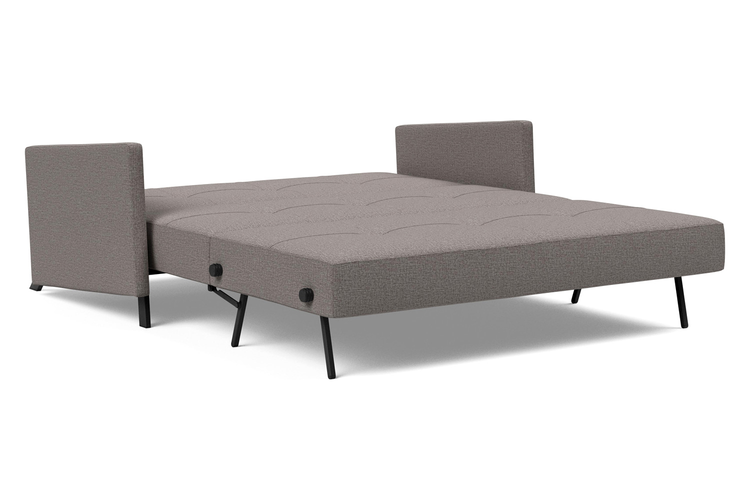 Innovation Living Cubed Queen Size Sofa Bed with Arms - 521 Mixed Dance Gray