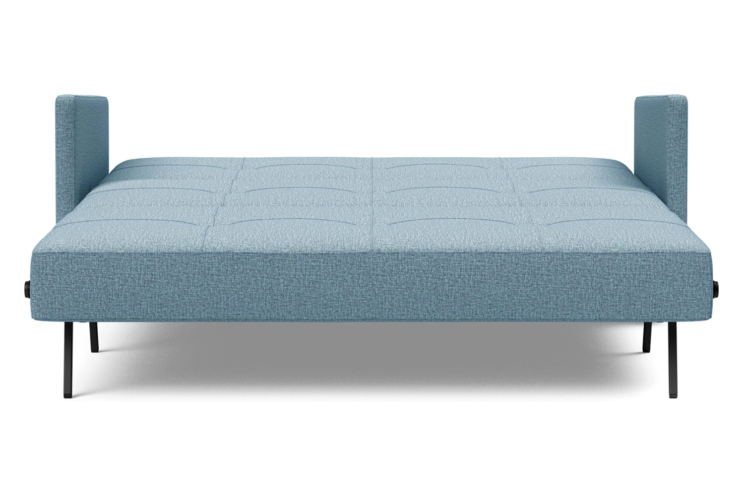 Innovation Living Cubed Queen Size Sofa Bed with Arms - 525 Mixed Dance Light Blue