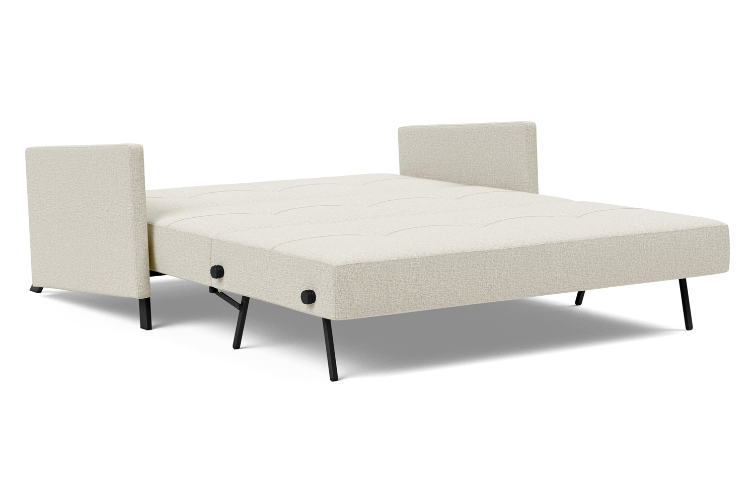 Innovation Living Cubed Queen Size Sofa Bed with Arms - 527 Mixed Dance Natural