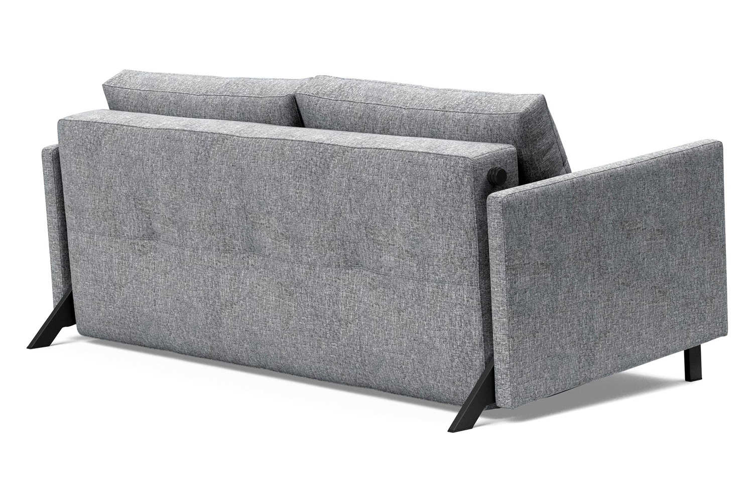 Innovation Living Cubed Queen Size Sofa Bed with Arms - 565 Twist Granite