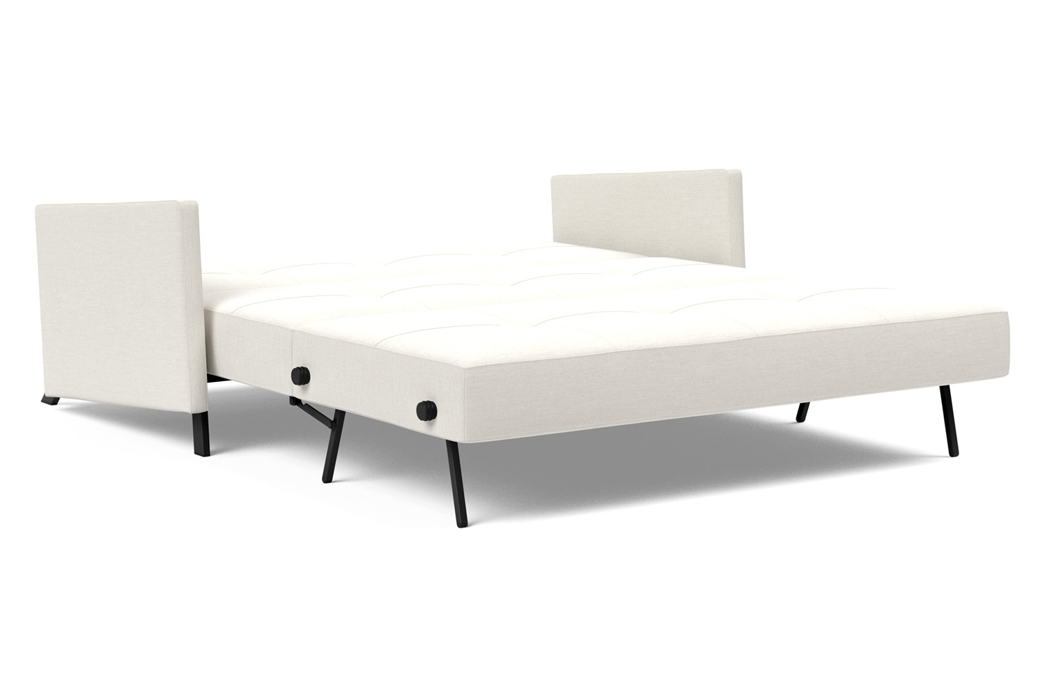 Innovation Living Cubed Queen Size Sofa Bed with Arms - 574 Vivus Dusty Off White