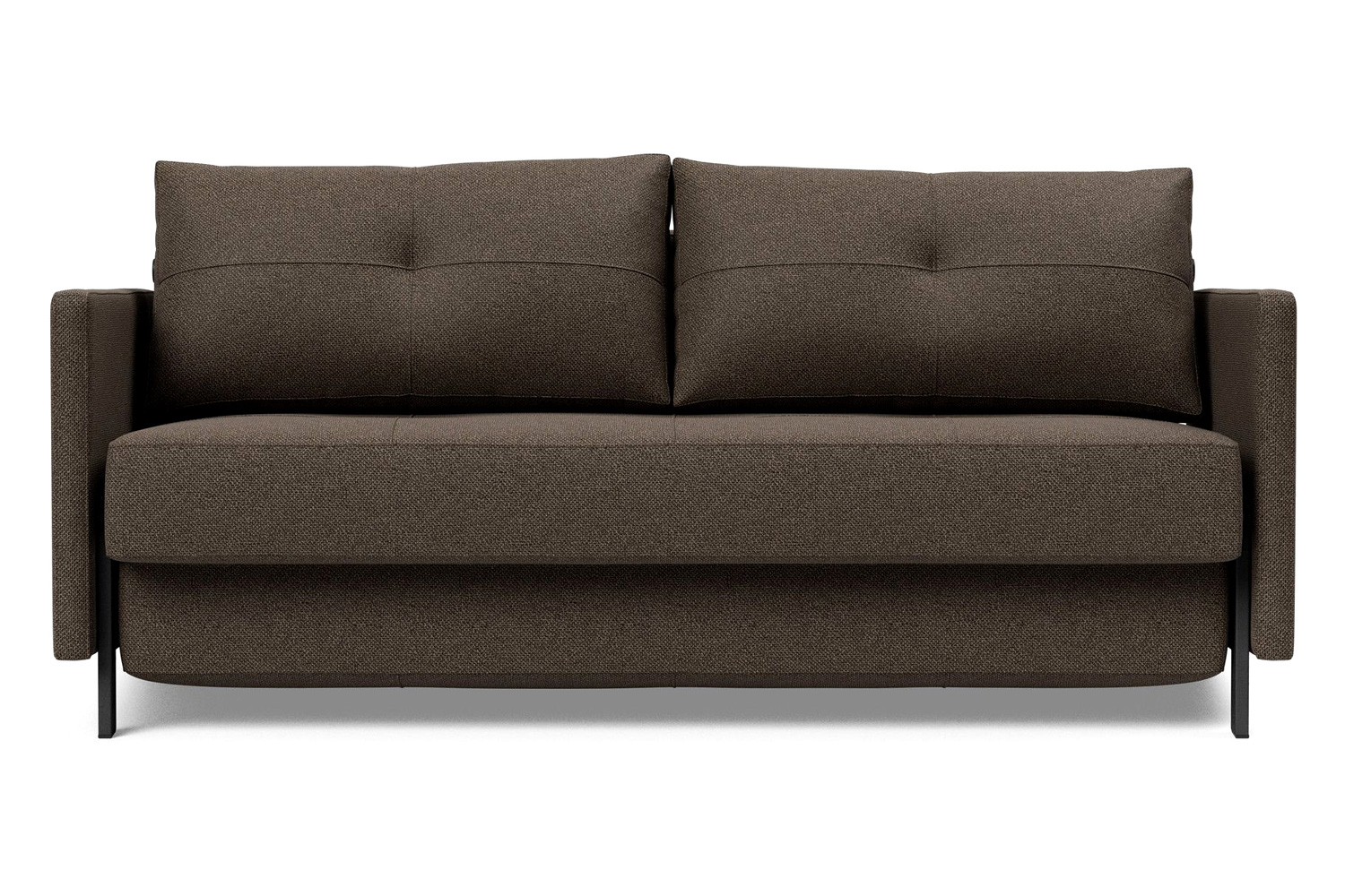 Innovation Living Cubed Queen Size Sofa Bed with Arms - 578 Kenya Taupe