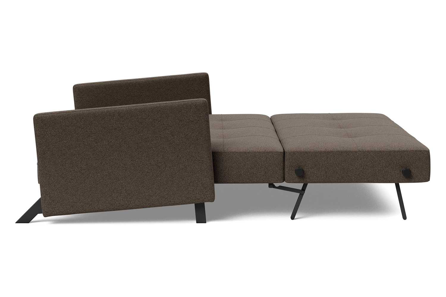 Innovation Living Cubed Queen Size Sofa Bed with Arms - 578 Kenya Taupe