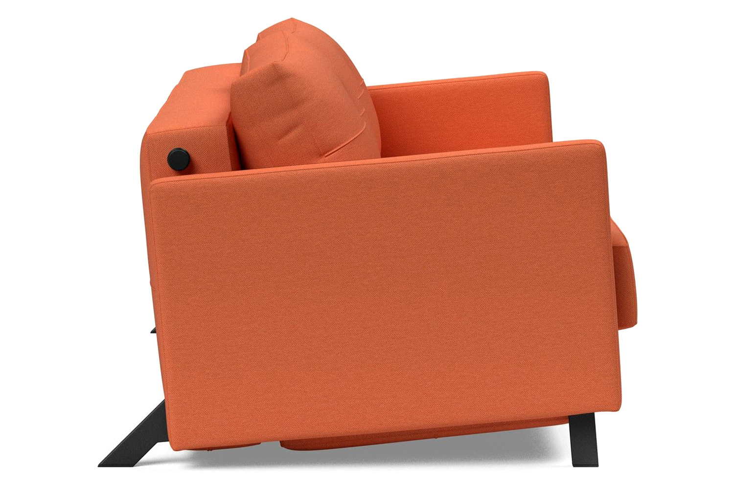Innovation Living Cubed Queen Size Sofa Bed with Arms - 581 Argus Rust