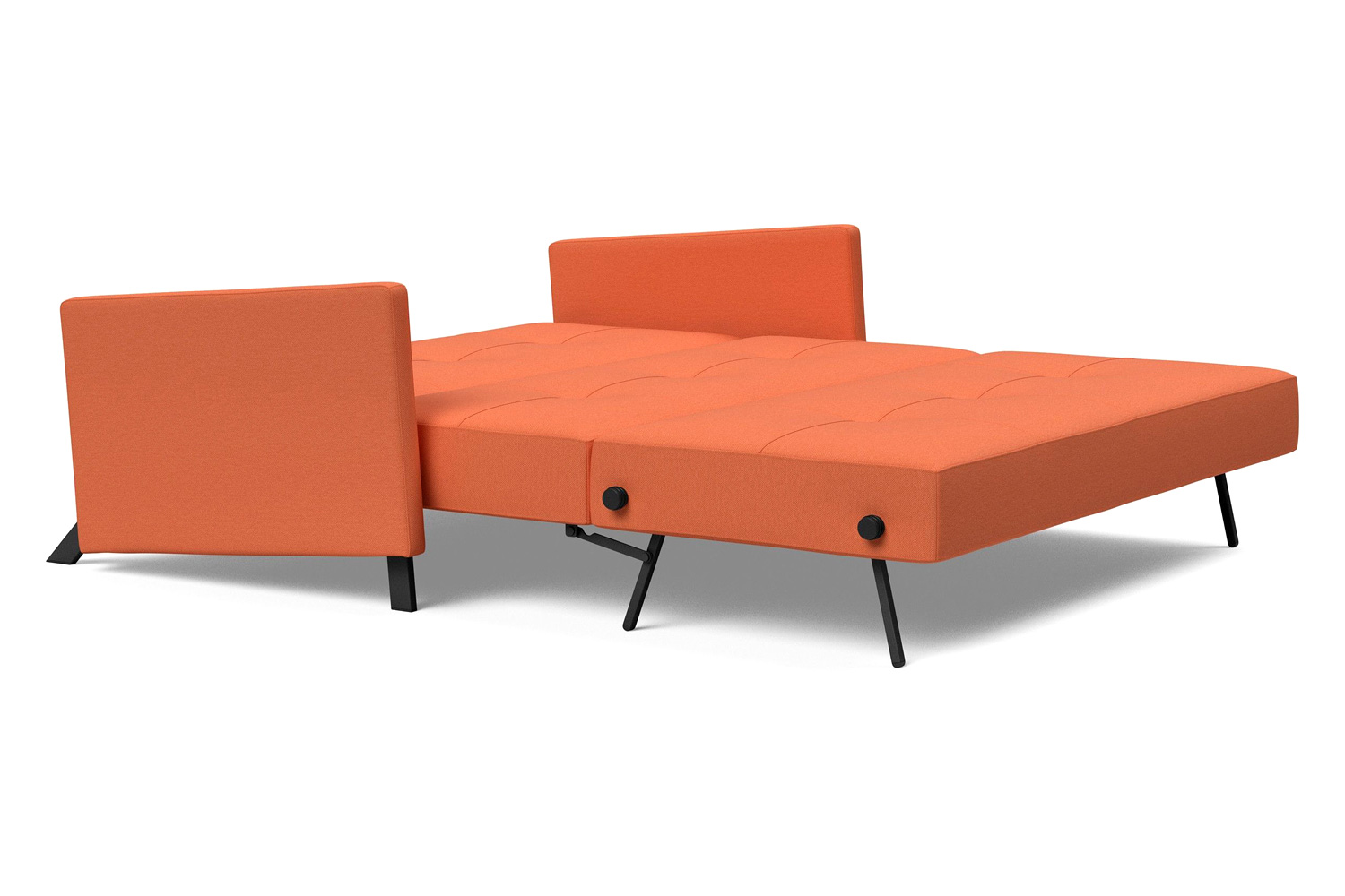 Innovation Living Cubed Queen Size Sofa Bed with Arms - 581 Argus Rust