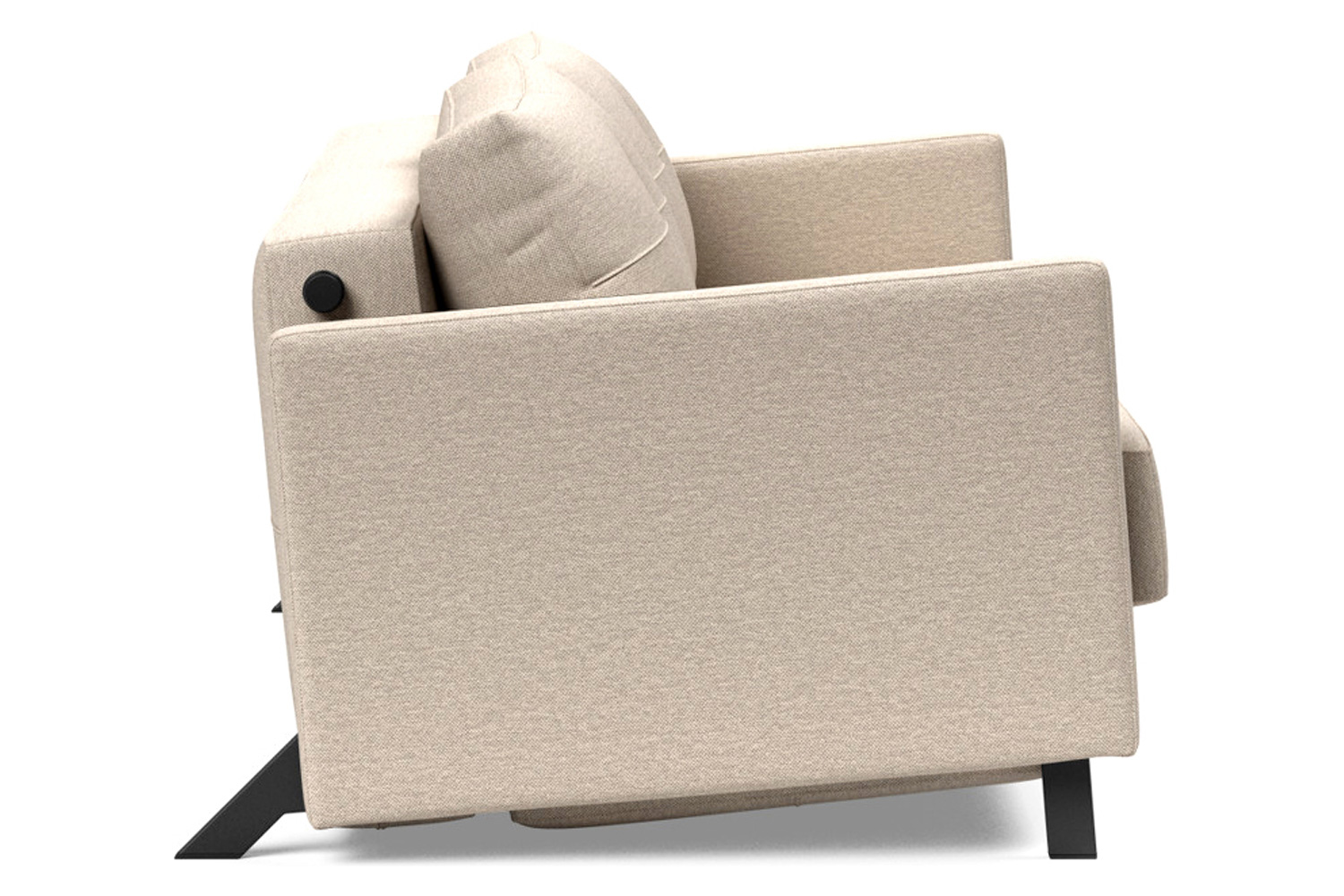 Innovation Living Cubed Queen Size Sofa Bed with Arms - 584 Argus Natural