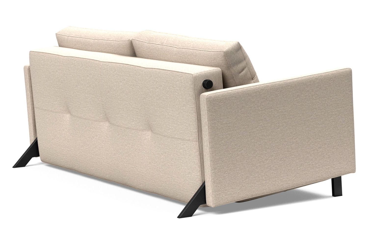 Innovation Living Cubed Queen Size Sofa Bed with Arms - 584 Argus Natural