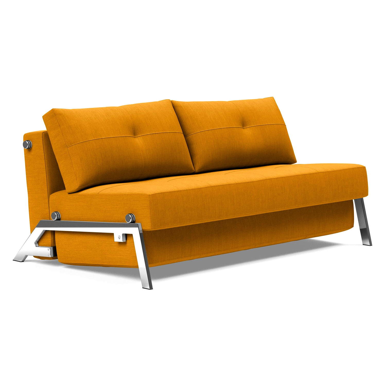 Innovation Living - Cubed Queen Size Sofa Bed with Chrome Legs