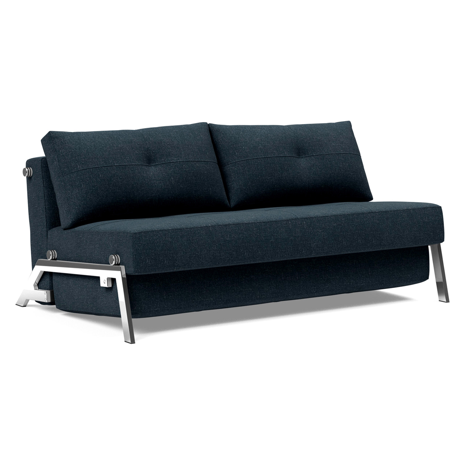 Innovation Living - Cubed Queen Size Sofa Bed with Chrome Legs