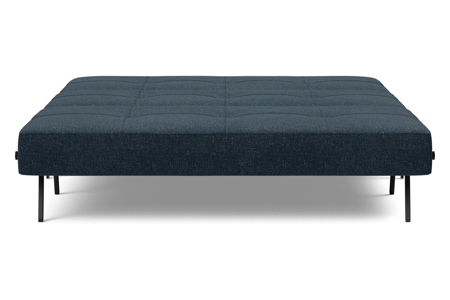 Innovation Living Cubed Queen Size Sofa Bed with Alu Legs - 515 Nist Blue