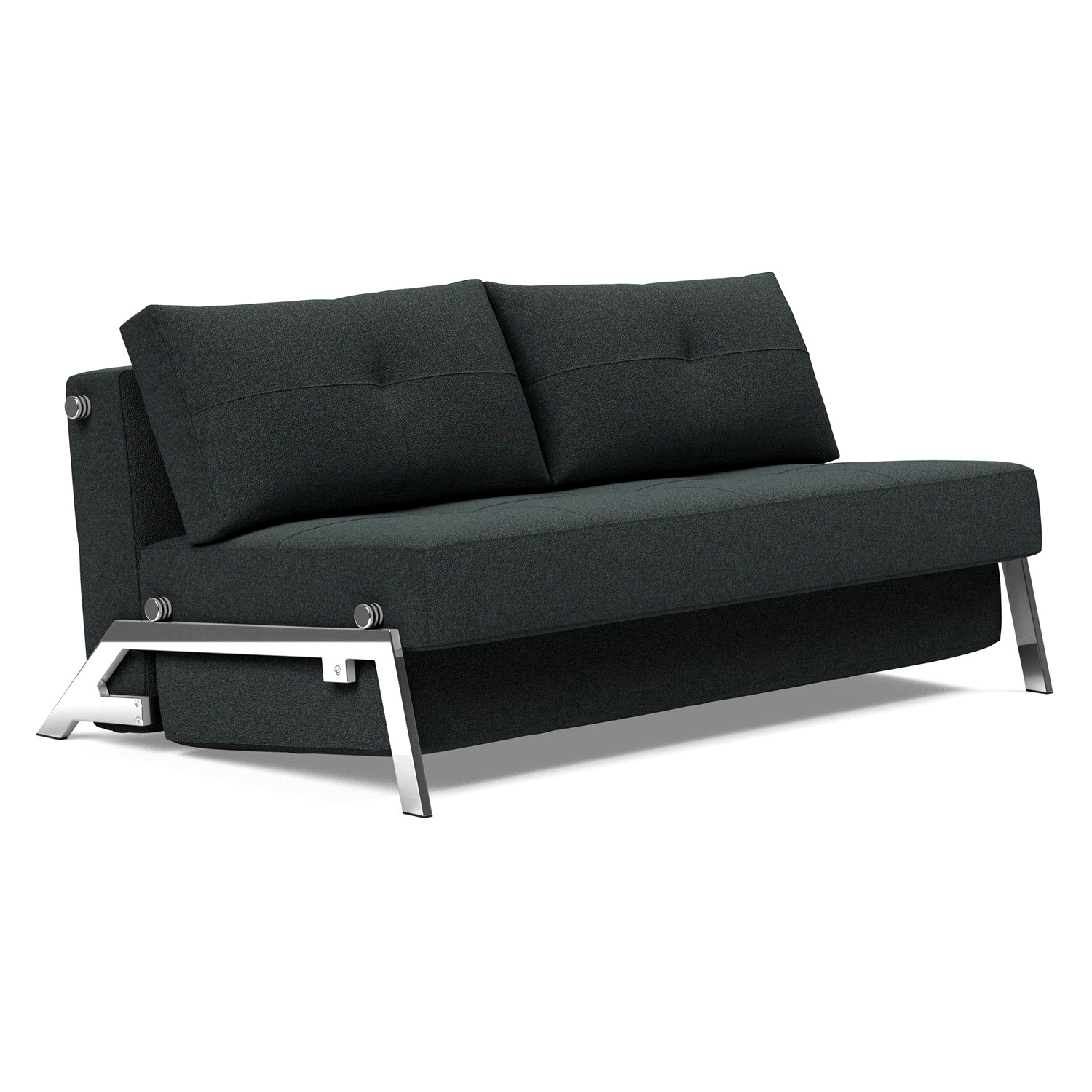 Innovation Living - Cubed Queen Size Sofa Bed with Chrome Legs