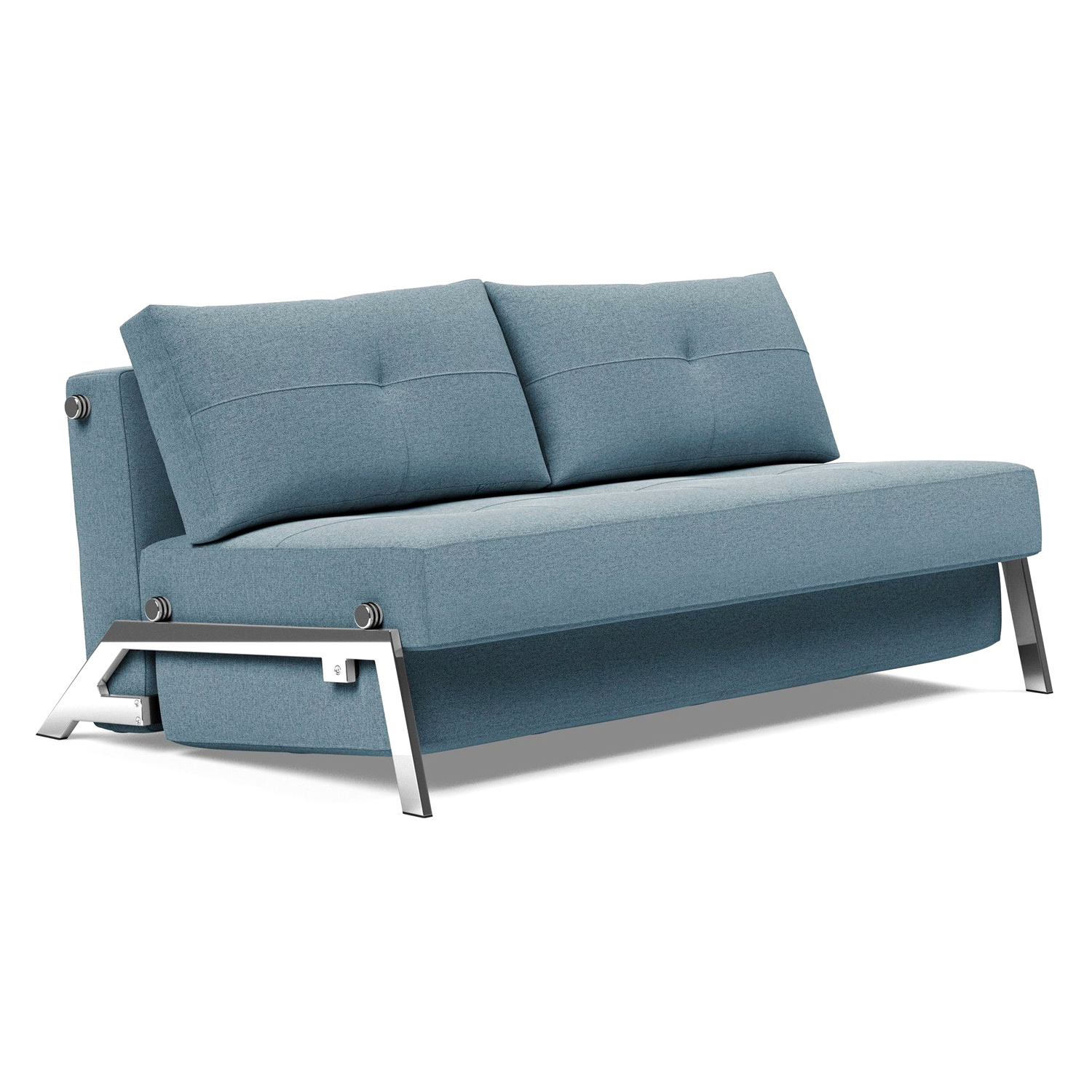 Innovation Living - Cubed Queen Size Sofa Bed with Chrome Legs