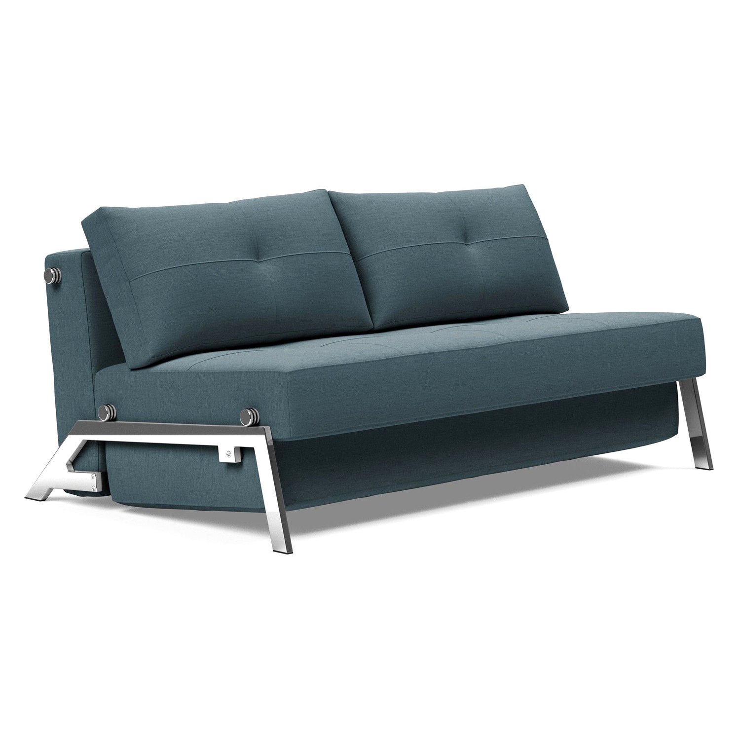 Innovation Living - Cubed Queen Size Sofa Bed with Chrome Legs