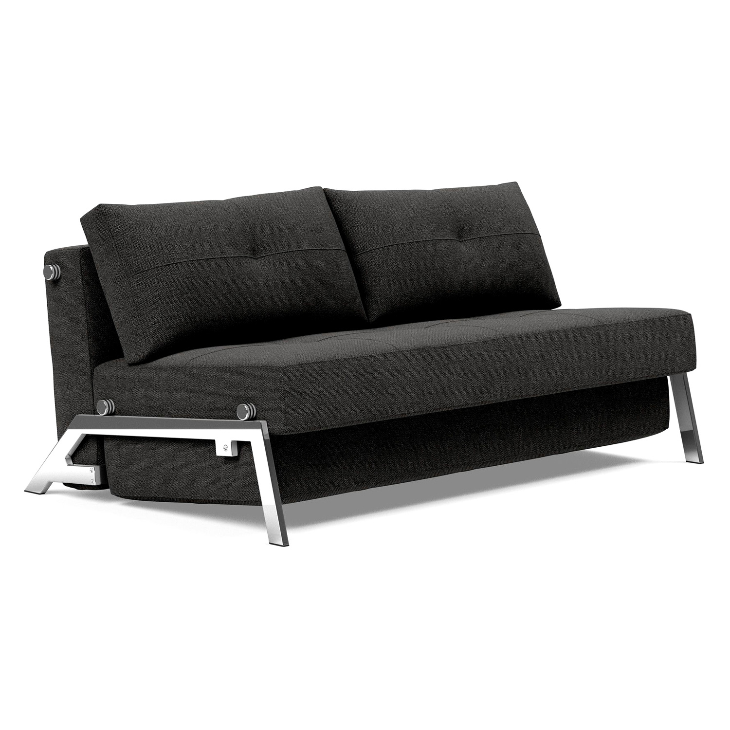 Innovation Living - Cubed Queen Size Sofa Bed with Chrome Legs
