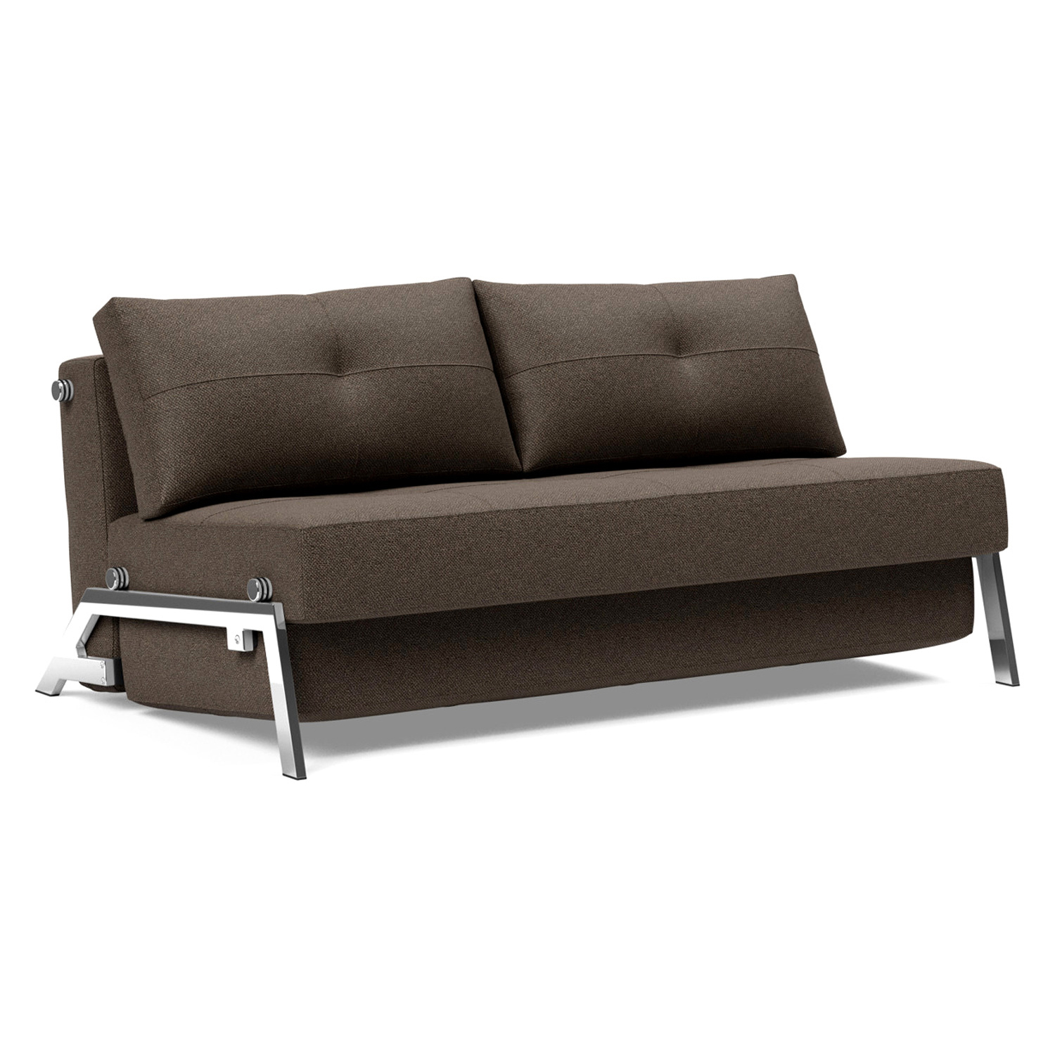 Innovation Living - Cubed Queen Size Sofa Bed with Chrome Legs