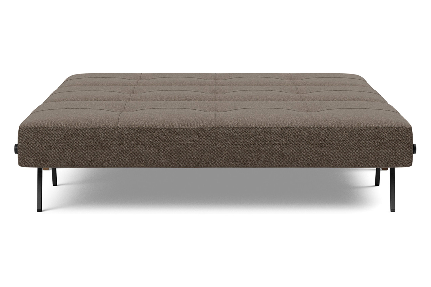 Innovation Living Cubed Queen Size Sofa Bed with Dark Wood Legs - 578 Kenya Taupe