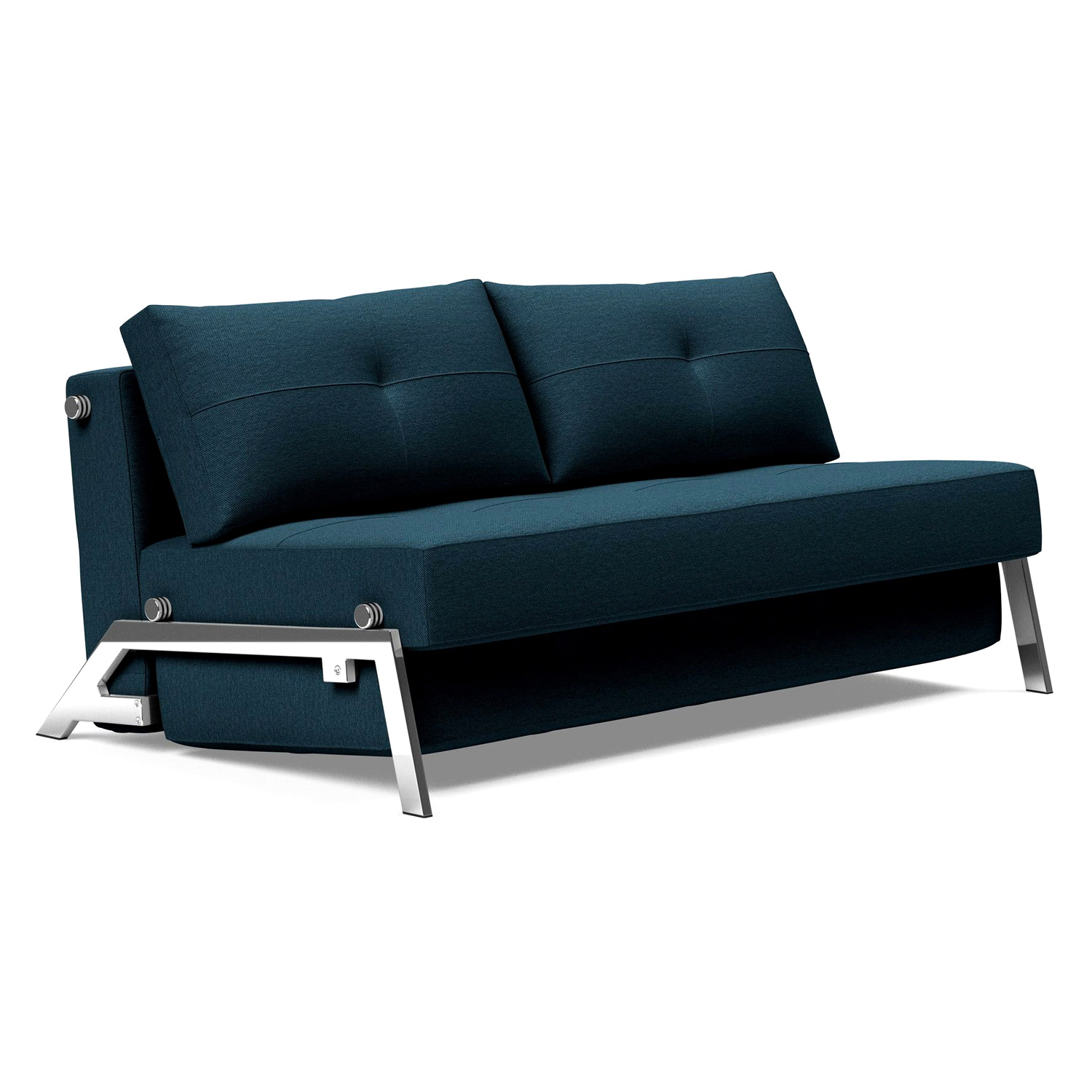 Innovation Living - Cubed Queen Size Sofa Bed with Chrome Legs