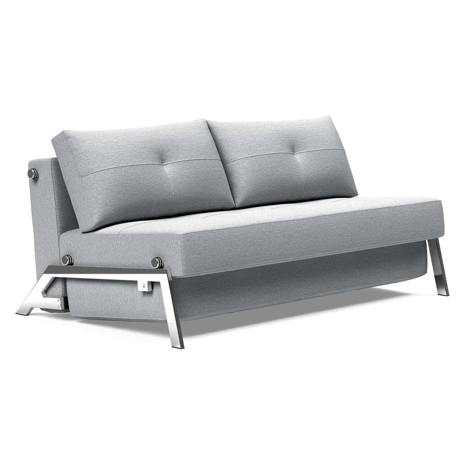 Innovation Living - Cubed Queen Size Sofa Bed with Chrome Legs