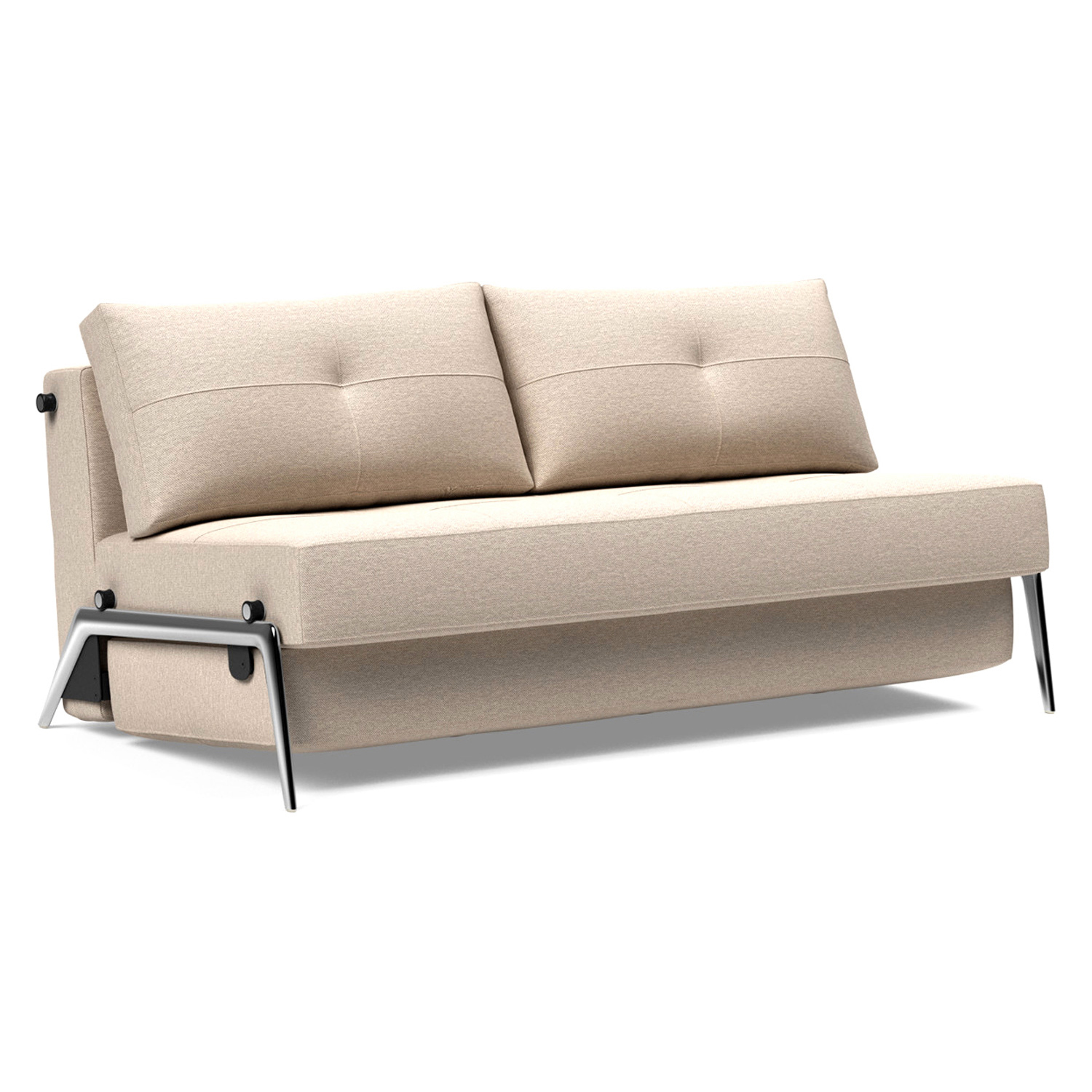 Innovation Living - Cubed Queen Size Sofa Bed with Alu Legs
