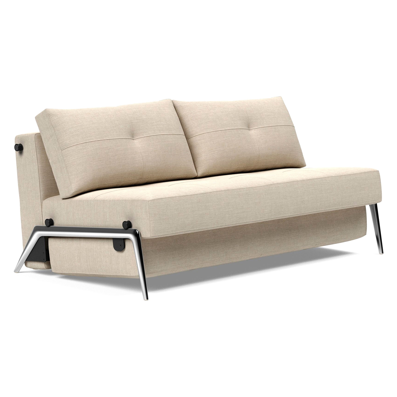 Innovation Living - Cubed Queen Size Sofa Bed with Alu Legs