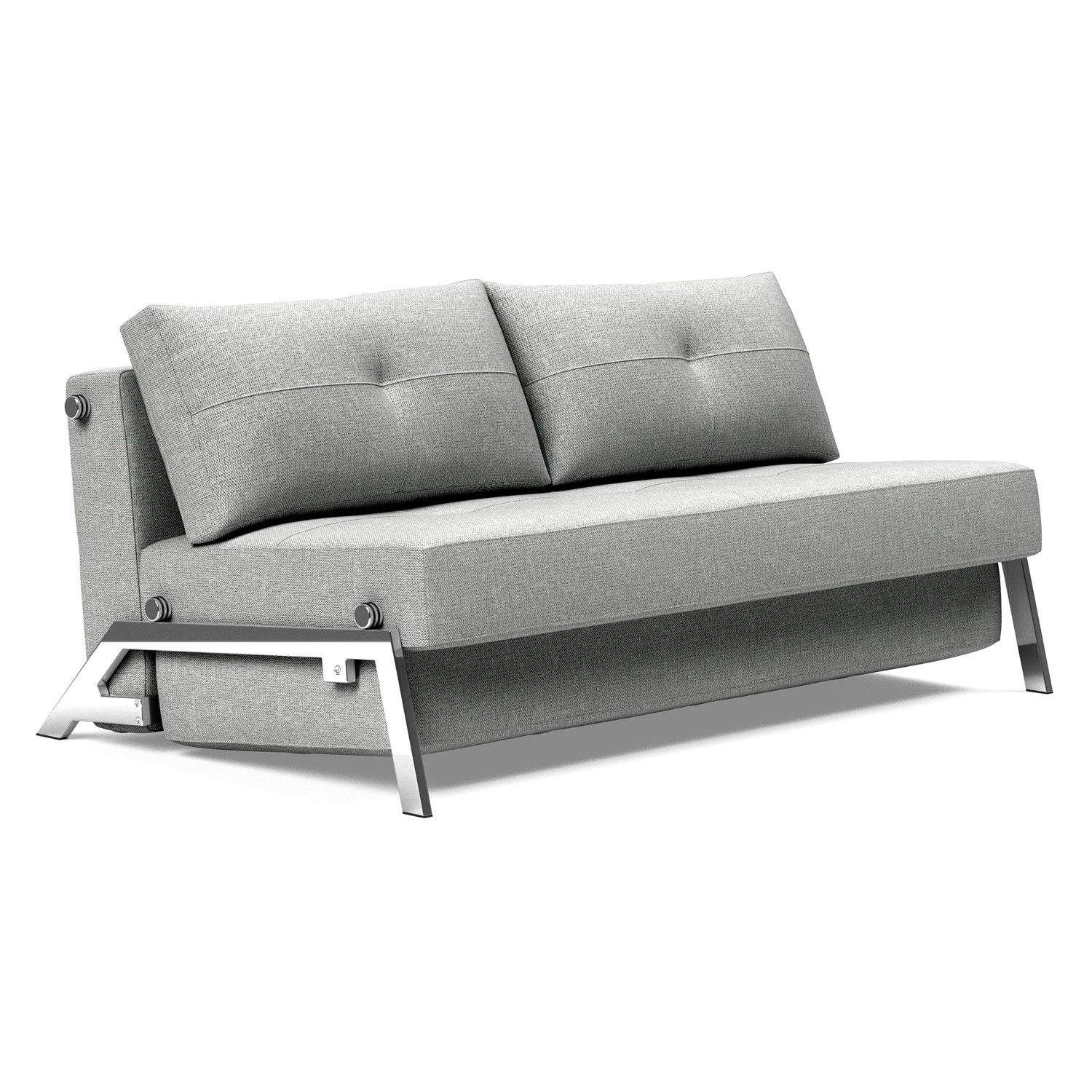 Innovation Living - Cubed Queen Size Sofa Bed with Chrome Legs