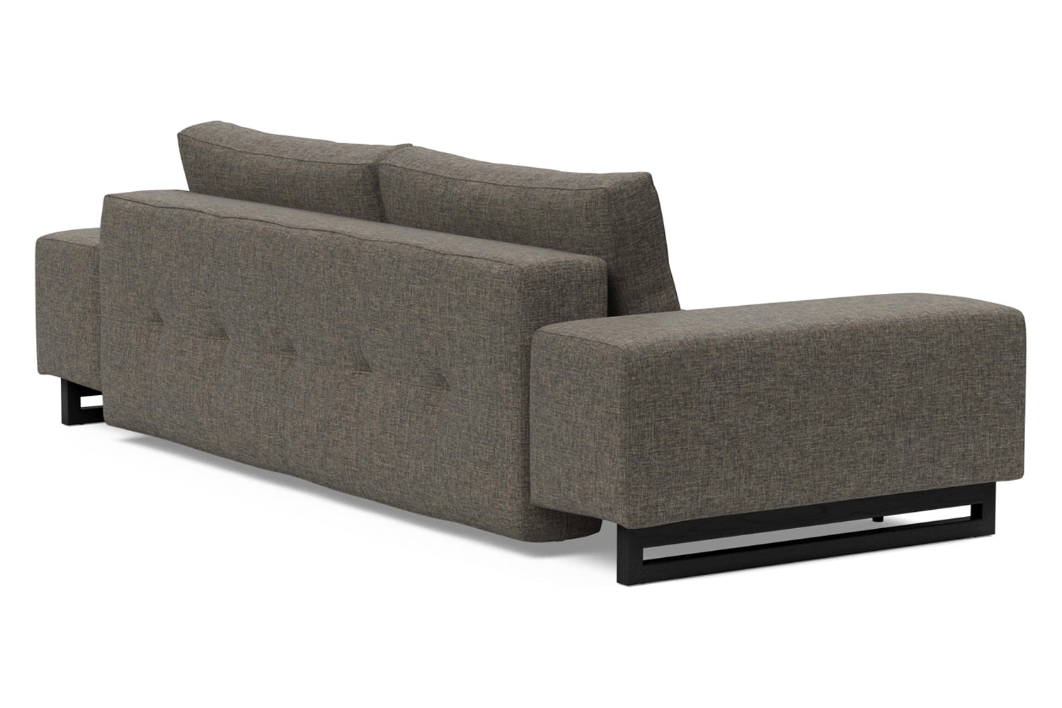 Innovation Living Grand D.E.L Sofa Bed - 216 Flashtex Dark Gray