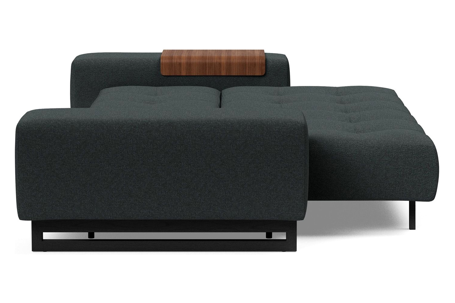 Innovation Living Grand D.E.L Sofa Bed - 534 Bouclé Black Raven