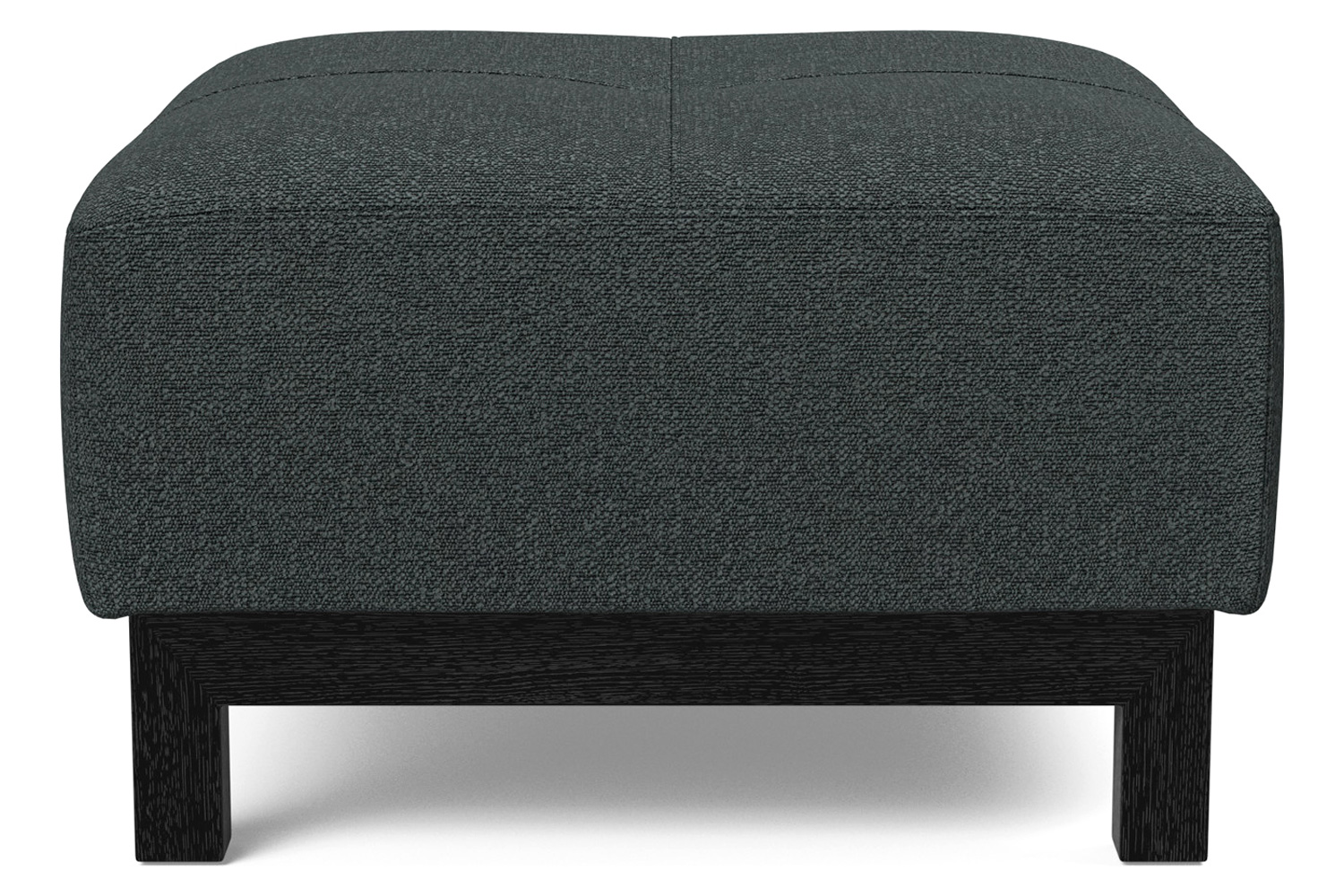 Innovation Living Grand D.E.L. Ottoman - 534 Bouclé Black Raven