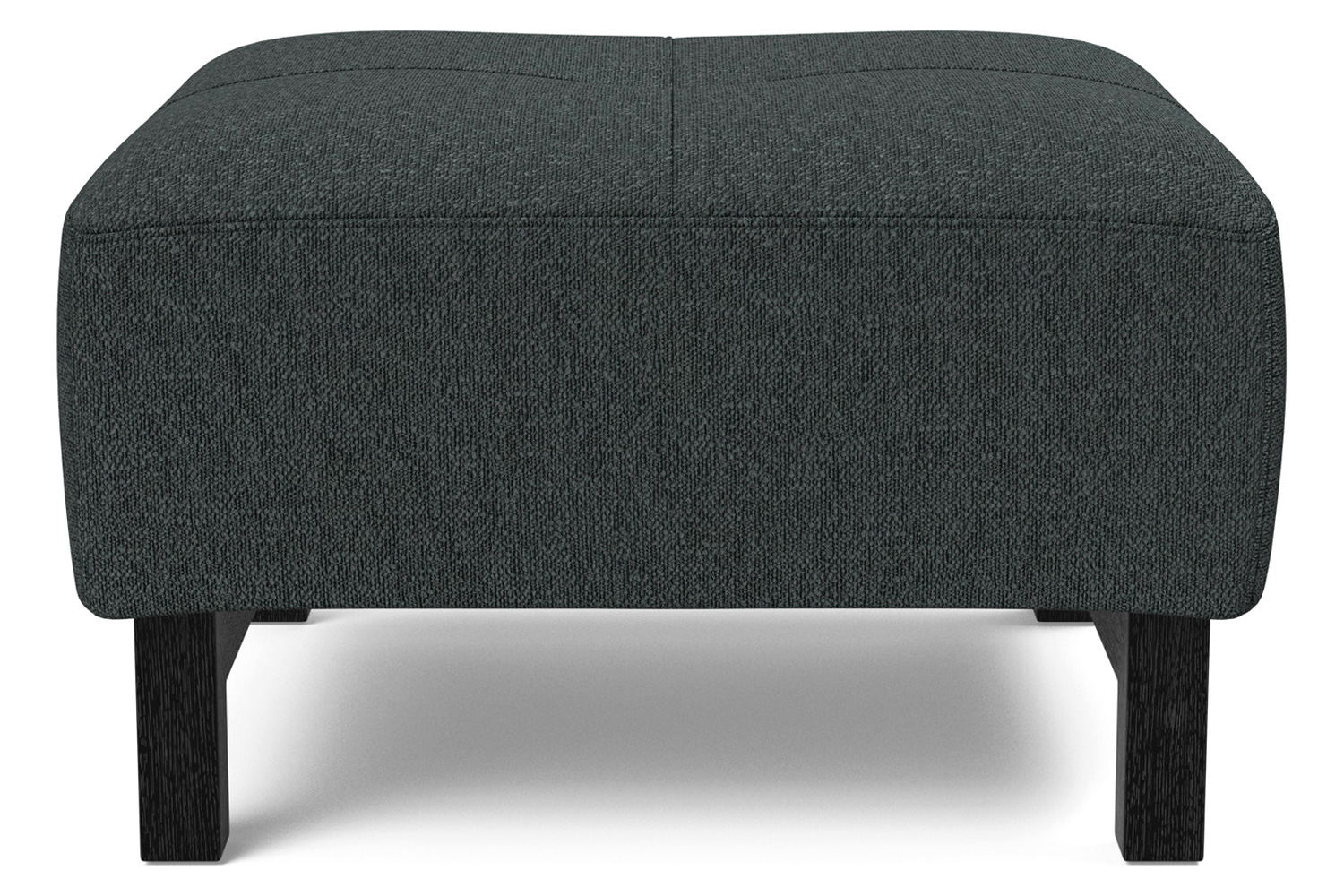 Innovation Living Grand D.E.L. Ottoman - 534 Bouclé Black Raven