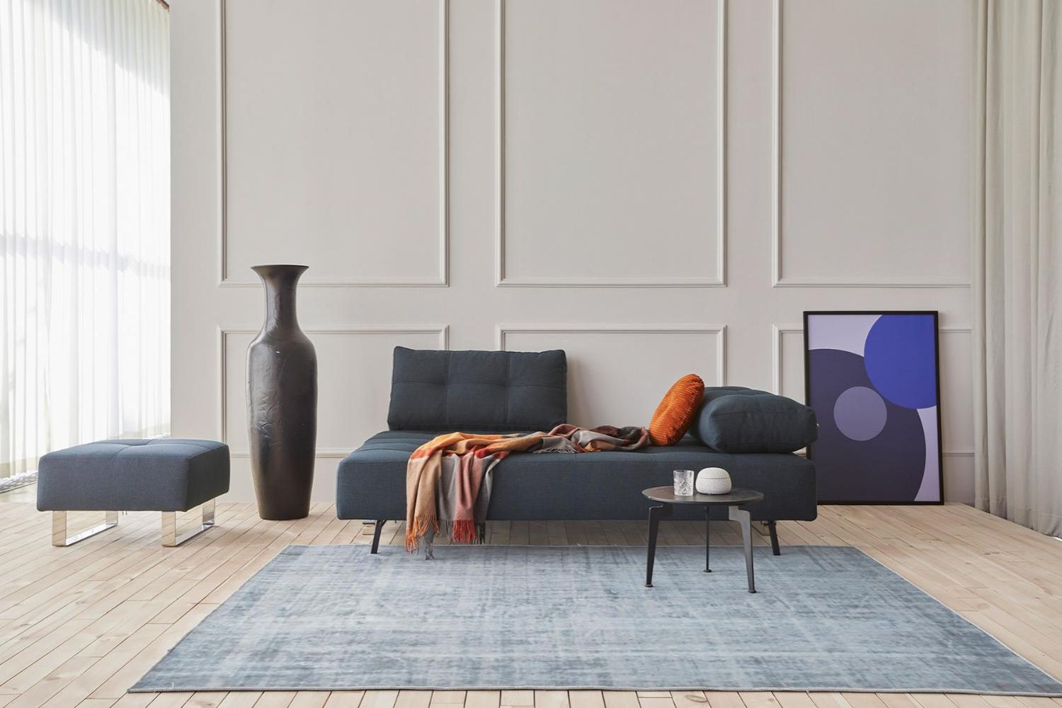 Innovation Living Supremax/Cassius D.E.L. ottoman - 575 Vivus Dusty Olive