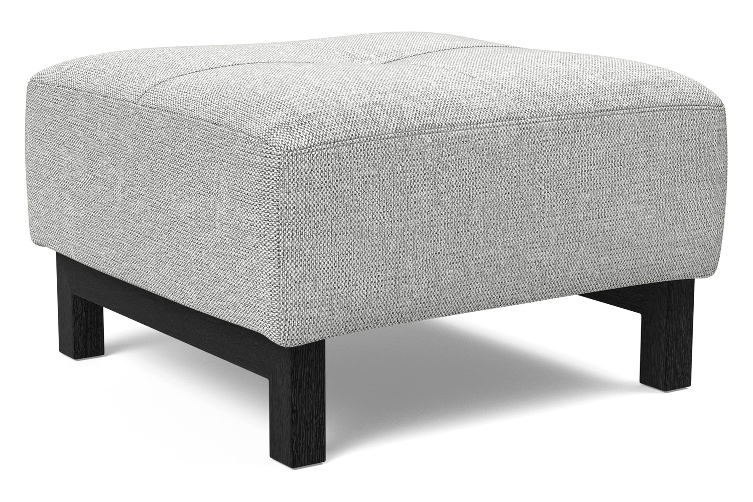 Innovation Living Grand D.E.L. Ottoman - 590 Micro Check Gray