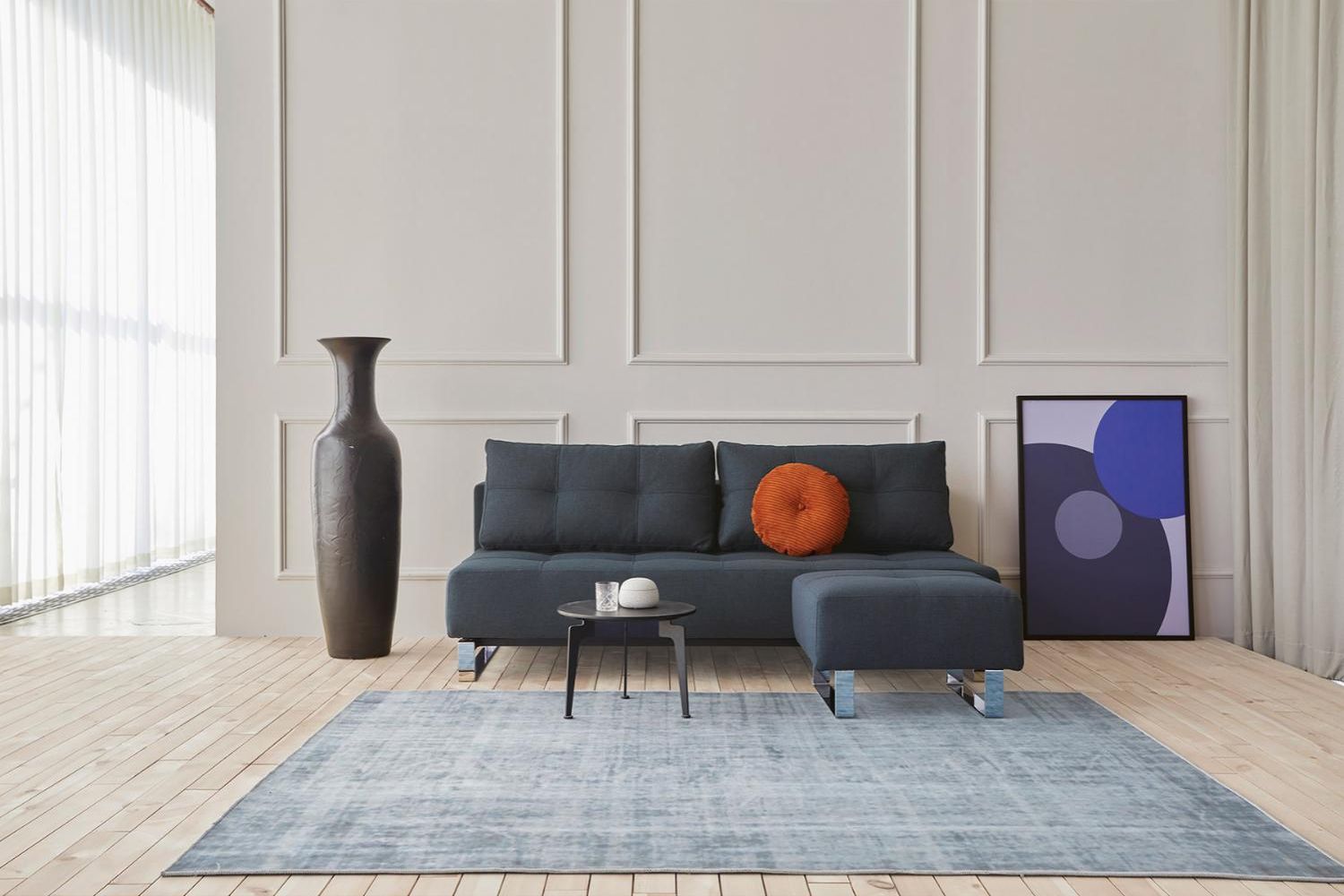 Innovation Living Supremax D.E.L. Sofa Bed - 521 Mixed Dance Gray