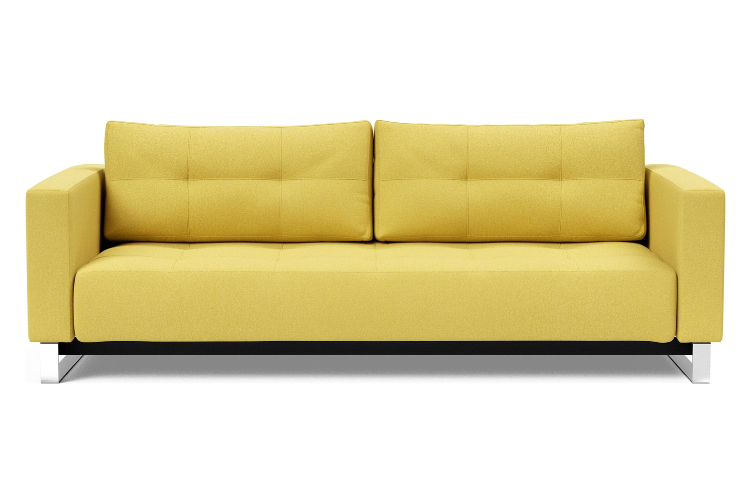 Innovation Living Cassius D.E.L. Sofa Bed - 554 Soft Mustard Flower