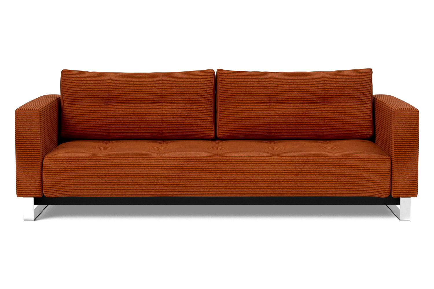 Innovation Living Cassius D.E.L. Sofa Bed - 595 Corduroy Burnt Orange