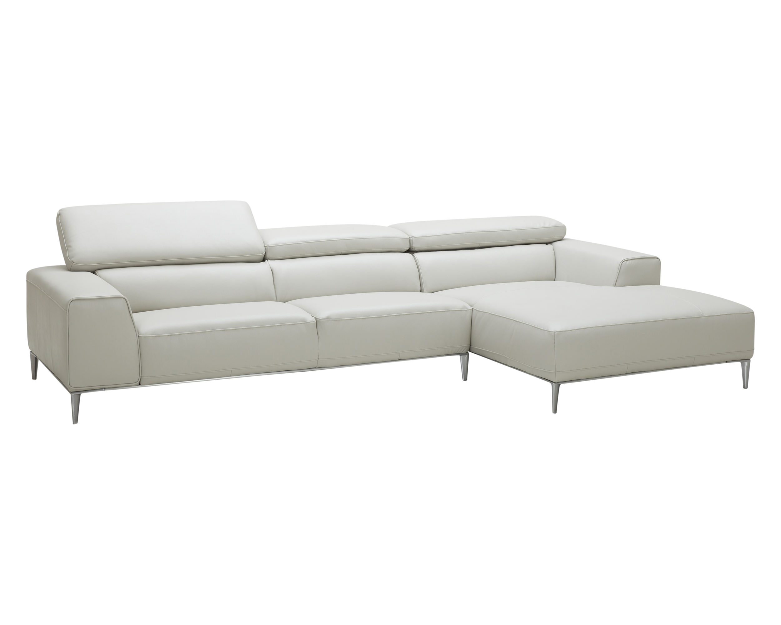J&M Lecoultre Sectional - Right Hand Facing, Light Gray